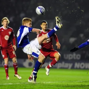 Bristol City vs Leicester City Print - Championship Match Action Photo Bristol City vs Leicester City Print - Championship Match Action Photo