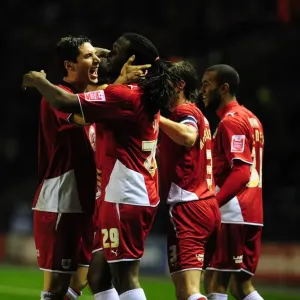 Bristol City vs Leicester City Print 09-10 Match Programme