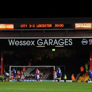 Bristol City gegen Leicester City: Eine Fußball-Kampf um den Titel der Saison 2011/12 Bristol City gegen Leicester City: Eine Fußball-Kampf um den Titel der Saison 2011/12