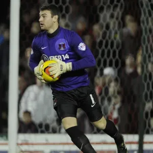 Bristol City vs Leyton Orient: Jamie Jones in Action at Ashton Gate, November 2013 (Sky Bet League One)