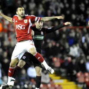 Bristol City vs. Middlesbrough: Aerial Clash Between Liam Fontaine and Scott McDonald Bristol City vs. Middlesbrough: Aerial Clash Between Liam Fontaine and Scott McDonald