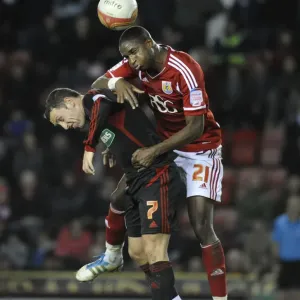 Bristol City vs Middlesbrough: Kalifa Cisse Challenges Scott McDonald - Neil Phillips/Pinnacle, 03/12/2011 Bristol City vs Middlesbrough: Kalifa Cisse Challenges Scott McDonald - Neil Phillips/Pinnacle, 03/12/2011