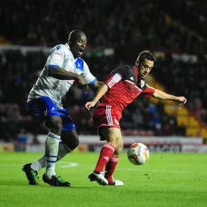 Bristol City vs Millwall Championship Print, October 2012