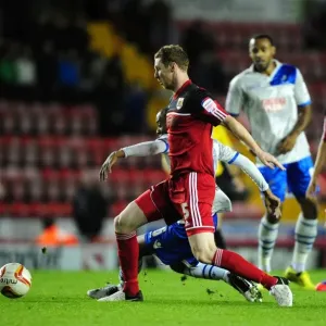 Bristol City vs Millwall Print, Ashton Gate Stadium Football Action Photo