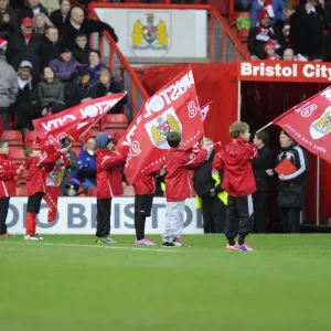 Bristol City vs MK Dons Clash in Sky Bet League One at Ashton Gate (January 2014)