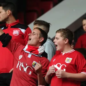 Bristol City vs MK Dons: Intense Moment at Ashton Gate, Sky Bet Championship (October 2015) Bristol City vs MK Dons: Intense Moment at Ashton Gate, Sky Bet Championship (October 2015)