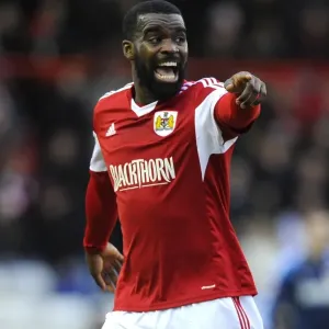 Bristol City vs MK Dons Print - League One Match at Ashton Gate
