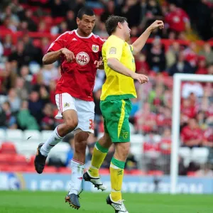 Bristol City vs Norwich City Print: Season 10-11 Match Programme