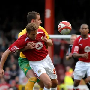 Bristol City vs Norwich City Print - Season 08-09 Match Programme Bristol City vs Norwich City Print - Season 08-09 Match Programme