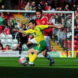 Bristol City vs Norwich City Print: Season 10-11 Match Programme