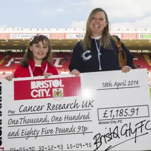 Bristol City vs Notts County: A Football Battle for Cancer Research - April 2014 Bristol City vs Notts County: A Football Battle for Cancer Research - April 2014