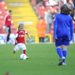 Bristol City vs Oldham Athletic: Mascots Face-Off at Ashton Gate Bristol City vs Oldham Athletic: Mascots Face-Off at Ashton Gate
