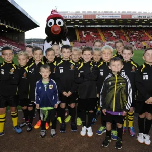 Bristol City vs Oxford United: Flag Bearers at Ashton Gate, Capital One Cup First Round Bristol City vs Oxford United: Flag Bearers at Ashton Gate, Capital One Cup First Round