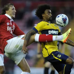 Bristol City vs Oxford United: Luke Ayling Tackles Junior Brown in First Round Capital One Cup Clash Bristol City vs Oxford United: Luke Ayling Tackles Junior Brown in First Round Capital One Cup Clash