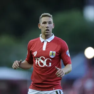 Bristol City vs Oxford United: Scott Wagstaff in Action at Ashton Gate, Capital One Cup First Round Bristol City vs Oxford United: Scott Wagstaff in Action at Ashton Gate, Capital One Cup First Round
