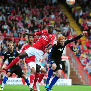 Bristol City vs Portsmouth: Albert Adomah vs Dave Kitson Battle in Championship Match, 2008-11