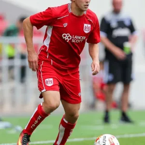 Bristol City vs Portsmouth: Luke Freeman in Action, Pre-Season Friendly at Ashton Gate Stadium (July 2016)