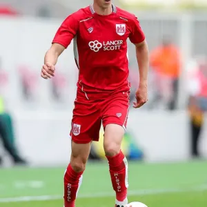Bristol City vs Portsmouth: O'Dowda in Action at Ashton Gate Stadium (Pre-Season Friendly, 2016)