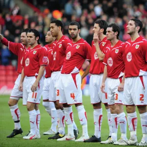 Season 09-10 Poster Print Collection: Bristol City V Preston North End