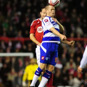 Bristol City vs QPR: Intense Action in the Npower Championship at Ashton Gate (October 2010)