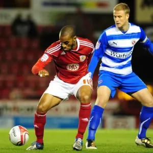 Bristol City vs Reading Print, 19/10/2010