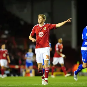 Npower Championship Print: Bristol City vs Reading at Ashton Gate