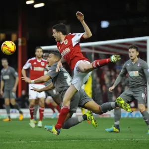 Bristol City vs Rotherham United: Moloney Fouls Tavernier (Sky Bet League One)
