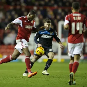 Bristol City vs Stevenage: Clash between Jay Emmanuel-Thomas and Michael Doughty Bristol City vs Stevenage: Clash between Jay Emmanuel-Thomas and Michael Doughty