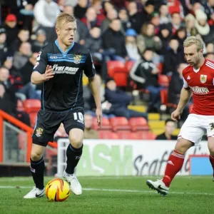 Bristol City vs Stevenage: Intense Mid-Match Battle Between Jordan Burrow and Simon Gillett Bristol City vs Stevenage: Intense Mid-Match Battle Between Jordan Burrow and Simon Gillett