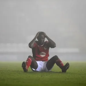 Bristol City vs Swansea City: Albert Adomah at Ashton Gate Stadium, Championship Match, 01/02/2011