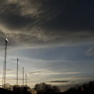 Bristol City vs Tamworth Print - Sunset FA Cup Match at The Lamb Ground