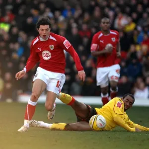 Bristol City vs. Watford: A Championship Showdown from the 2008-2009 Season