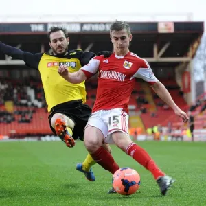 Bristol City vs Watford FA Cup Third Round Print