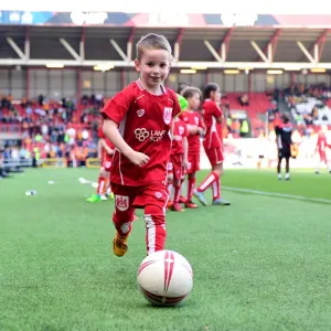 Bristol City vs. Wolverhampton Wanderers Mascot Showdown, Sky Bet Championship (April 2017), Ashton Gate