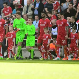 Bristol City vs. Wolverhampton Wanderers: Sky Bet Championship Kick-Off - Mascots and Players Walk Out
