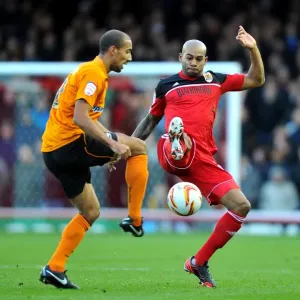 Bristol City vs. Wolves: Marvin Elliott Fouls Karl Henry Bristol City vs. Wolves: Marvin Elliott Fouls Karl Henry
