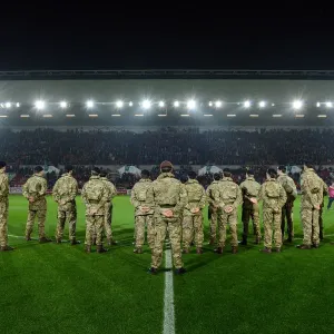 Bristol City vs Wolves Military Tribute Print