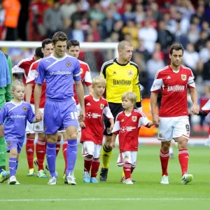 Bristol City vs Wolves Print - August 17, 2013 Match at Ashton Gate Bristol City vs Wolves Print - August 17, 2013 Match at Ashton Gate