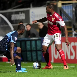 Bristol City vs Wycombe Wanderers Print - Adams Park Match Bristol City vs Wycombe Wanderers Print - Adams Park Match