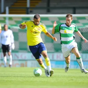 Bristol City vs Yeovil Town: Liam Fontaine vs Steve McClean - Pre-Season Friendly at Huish Park