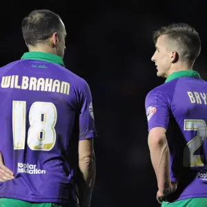 Bristol City: Wilbraham and Bryan in Deep Conversation during Leyton Orient Clash, Sky Bet League One (03.03.15) Bristol City: Wilbraham and Bryan in Deep Conversation during Leyton Orient Clash, Sky Bet League One (03.03.15)