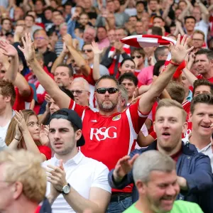 Bristol City 4-0 Victory Over Fulham Print Bristol City 4-0 Victory Over Fulham Print