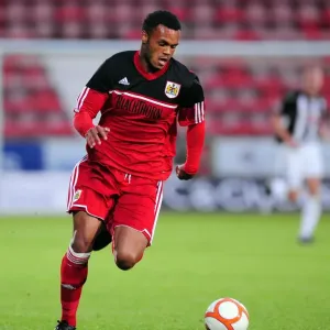 Bristol City's Aaron Holley in Action at East End Park (01.08.12) Bristol City's Aaron Holley in Action at East End Park (01.08.12)
