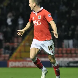 Bristol City's Aaron Wilbraham: Game-Winning Goal and Celebration Secure Johnstones Paint Trophy Victory over Coventry City (2014)