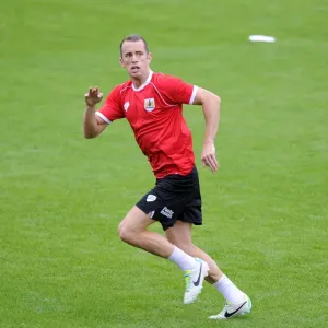 Bristol City's Aaron Wilbraham in Action against Cheltenham Town (2014) Bristol City's Aaron Wilbraham in Action against Cheltenham Town (2014)