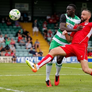 Bristol City's Aaron Wilbraham in Action during Pre-Season Friendly against Yeovil Town (16/07/2016)