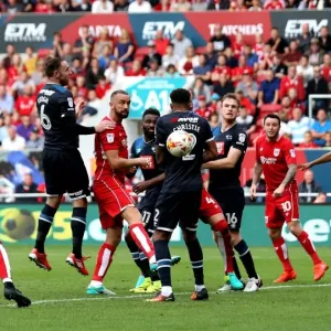 Bristol City's Aaron Wilbraham Scores Dramatic Header Against Derby County (17-09-2016)