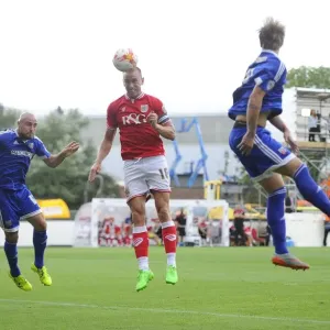 Bristol City's Aaron Wilbraham Scores the Winning Goal Against Brentford in Sky Bet Championship Match