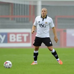 Bristol City's Adam El-Abd in Pre-Season Print, July 2014 Bristol City's Adam El-Abd in Pre-Season Print, July 2014