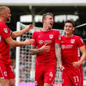 Bristol City FC Print - Aden Flint Scores Brace Bristol City FC Print - Aden Flint Scores Brace